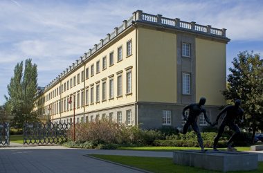 Gebäudeansicht der Handelshochschule Leipzig